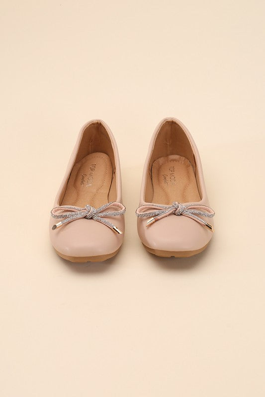 DOROTHY-77 Bow Ballet Flats