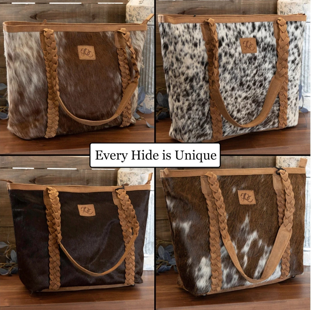 Riley Hair on Hide Tote