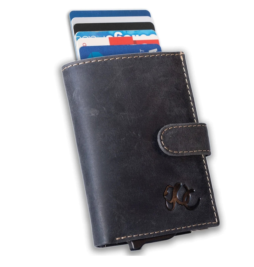 Brown Automatic Pop-up Wallet