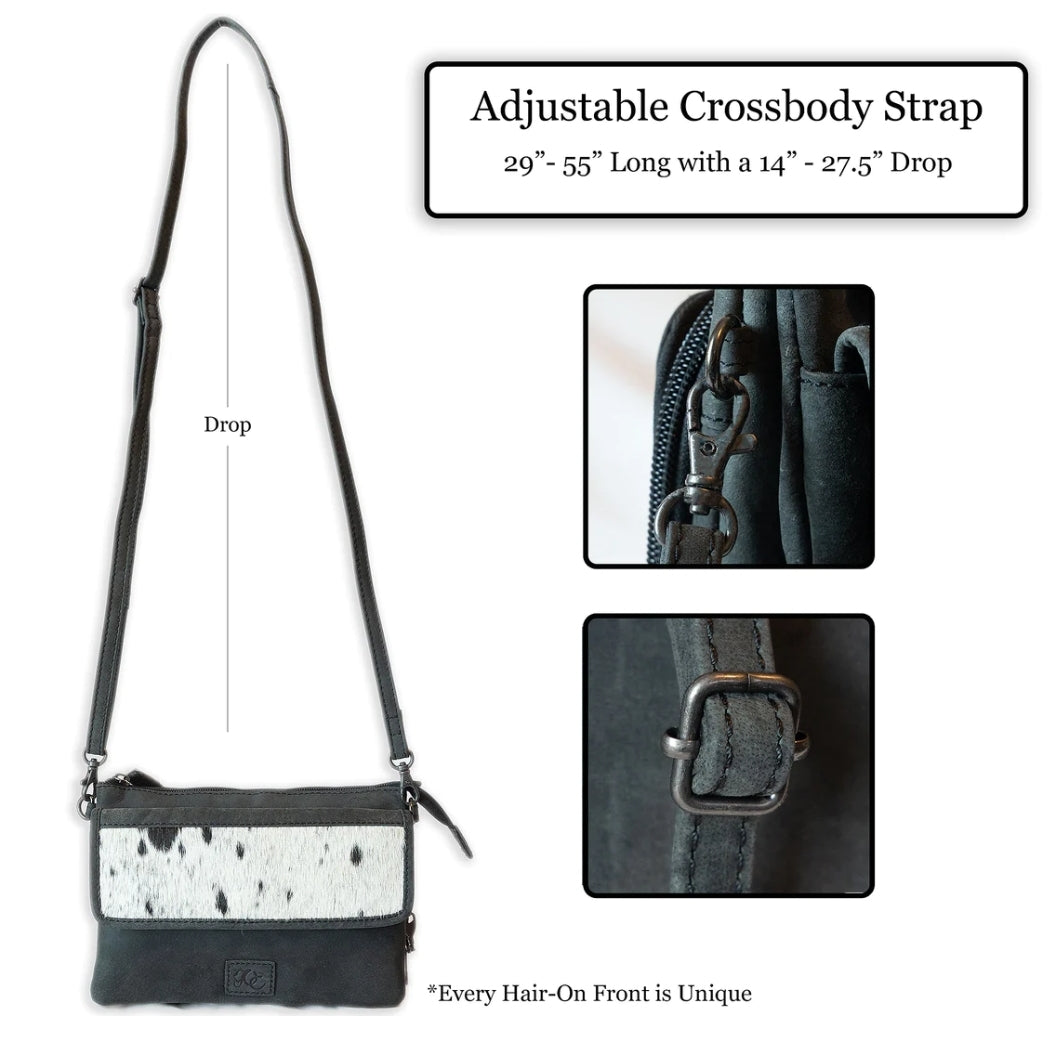 Bobbie Concealed Carry Crossbody in Black