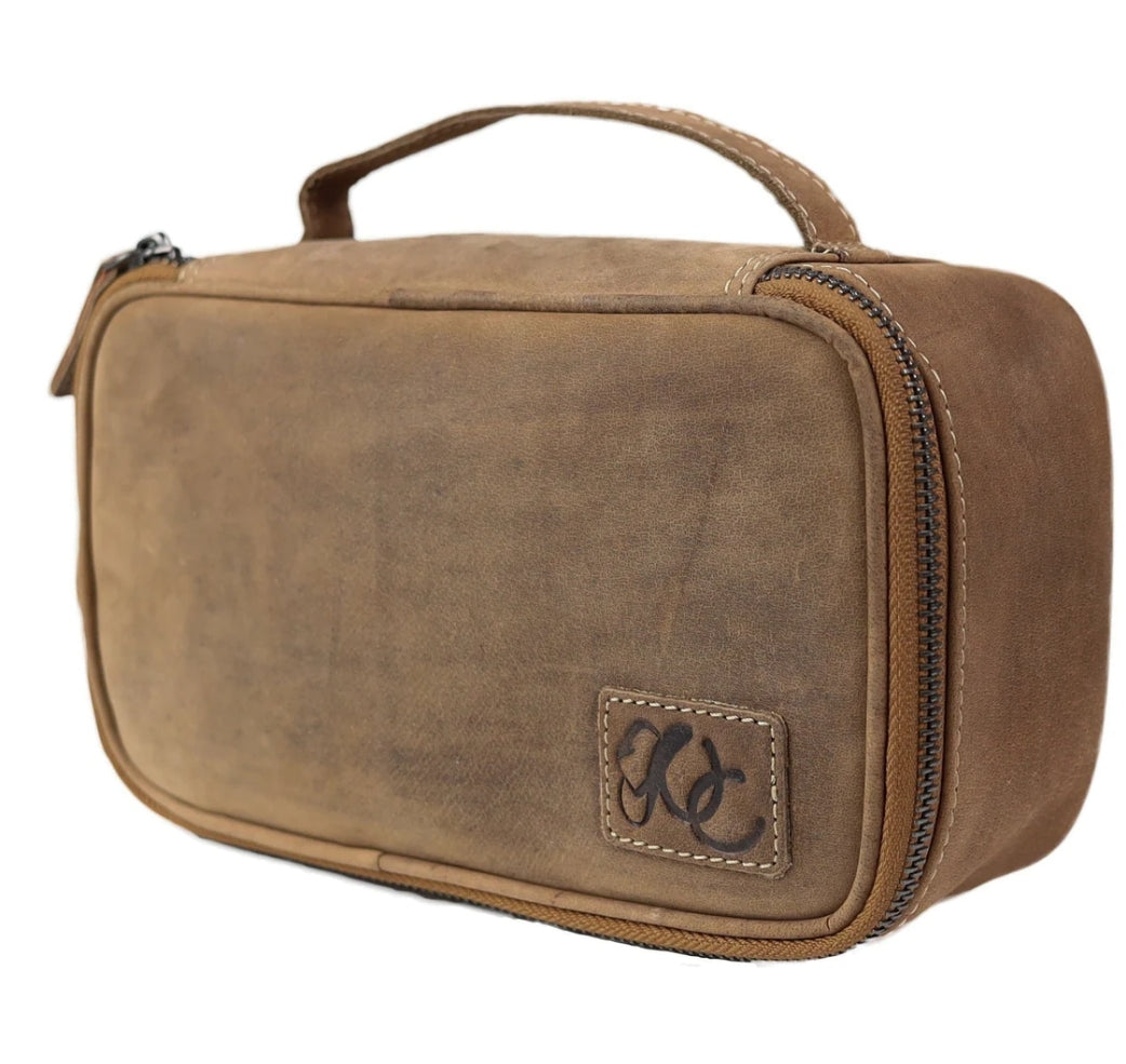 Leather Toiletry Bag