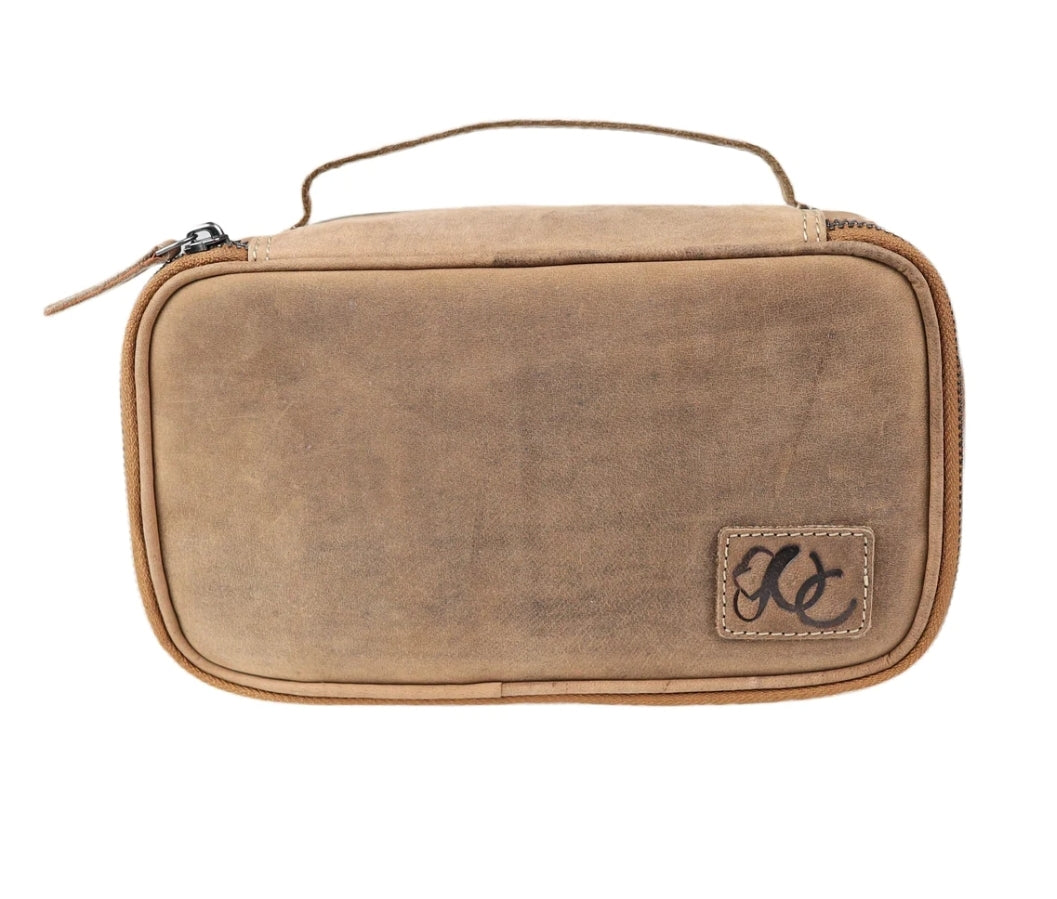 Leather Toiletry Bag