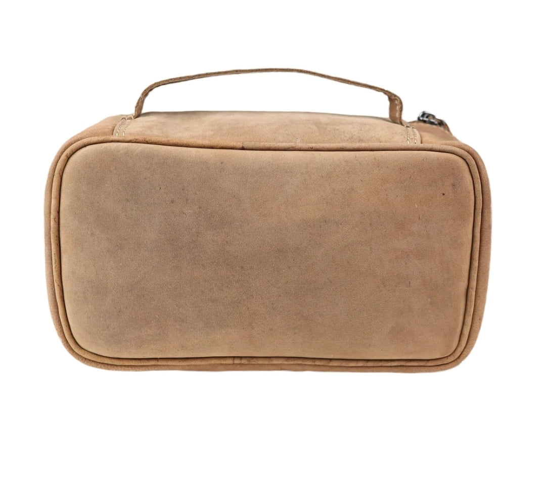 Leather Toiletry Bag