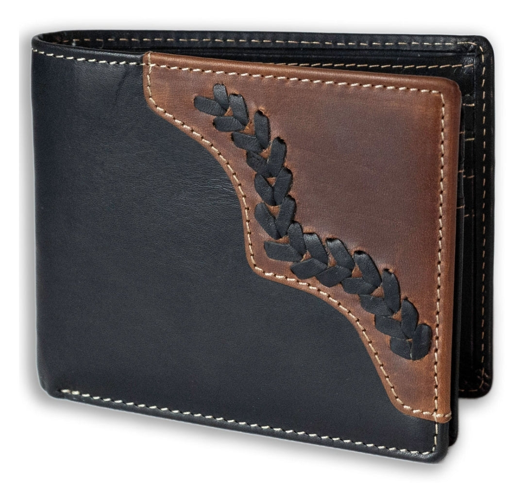 Mens Bifold Leather Wallet